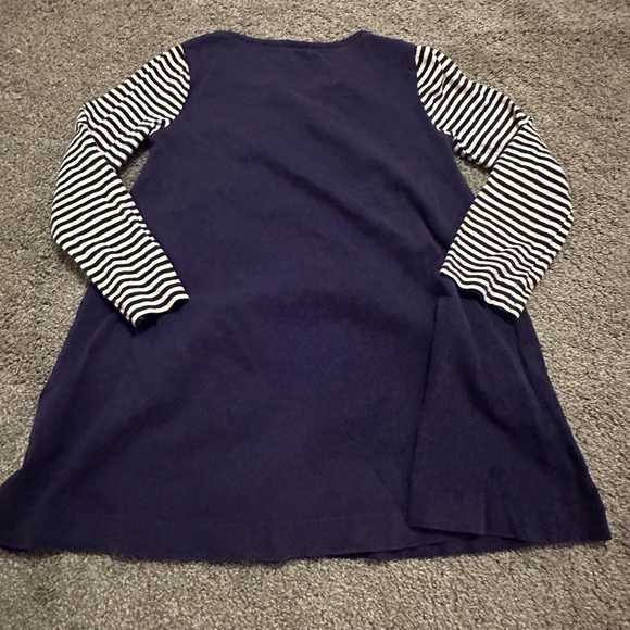 Mini Boden Santa and Reindeer Flying Dress Sz 4-5 - Picture 4 of 6